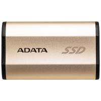 云南硬盘批发 威刚（ADATA） SE730H 256G USB3.1 TYPE-C固态移动硬盘SSD 金色 