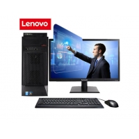 联想（Lenovo） 启天M2300商用家用办公台式电脑双核500G兼容税控开票打印机 主机+19.5英寸普通显示器 标配J3060丨4G丨500G丨DVD丨串并口