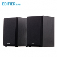 漫步者（EDIFIER）R980T 漫步电脑音响 台式木质立体声2.0有源客厅低音炮 黑色