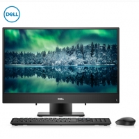 戴尔(DELL)灵越AIO 3480 23.8英寸IPS窄边框一体机台式电脑主机作图CAD i5-8265U 4G 1T 集成显卡 量子黑 （INS-24-3480-R1508B I5-8265U/4G(2666)/1T/集显/23.8/W