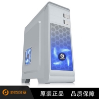 游戏风暴 风暴英雄 白 游戏机箱台式机电脑主机机箱背线USB3.0 云南电脑批发