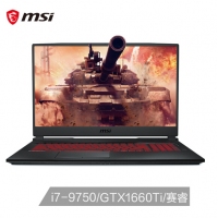 微星(msi)冲锋坦克Ⅱ GL75 17.3英寸窄边框游戏本(i7-9750H 8G 512G SSD GTX1660Ti 6G独显 120Hz IPS电竞屏)（GL75 9SD-060CN）