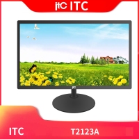 ITC显示器 T2123A 21.5寸 黑色/平面/圆形底座 VGA+HDMI