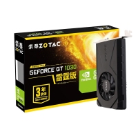 索泰（ZOTAC） GT1030 D4雷霆版支持多屏台式主机办公学习电脑独立显卡 1030 2GD4 雷霆